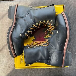 Field n’ Forest Black Non-safety Toe Logger Boot Men’s 10EE